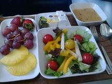 AVML CDG-SLC appetizer   salad