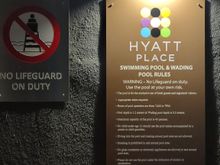 Rooftop pool - rules