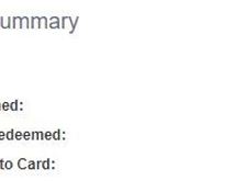 I am not sure why it says 9.44 points value redeemed when I redeemed 0 points. 
