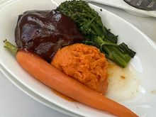 Beef short rib, also quite tasty, but a bit fatty.
