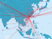 Oneworld routes out of HKG
