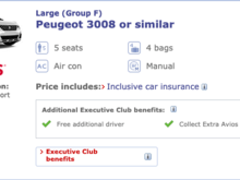 Booking on BA.com