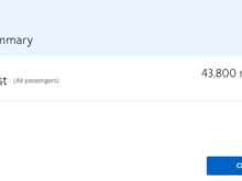 I was wrong about 43K guess it was 43.5K