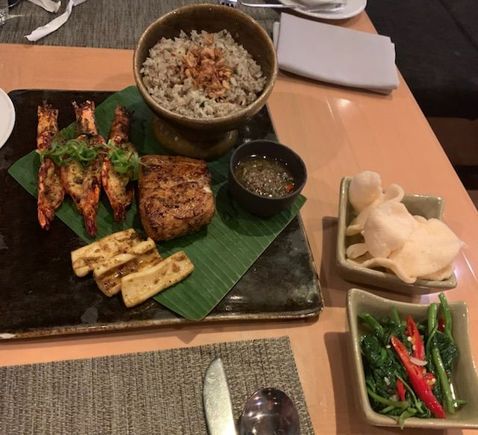 Seafood platter