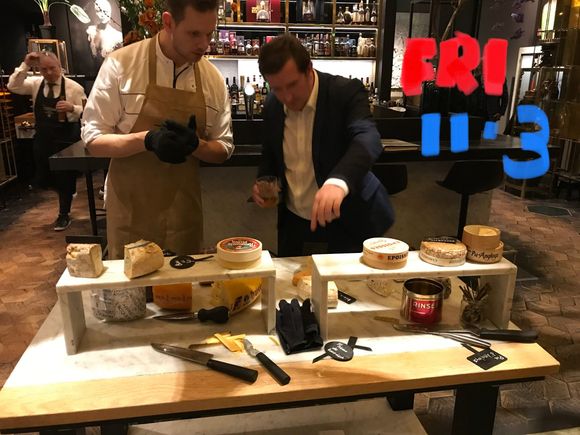 5th course:
- cheese is available at a surcharge
- you get to chose