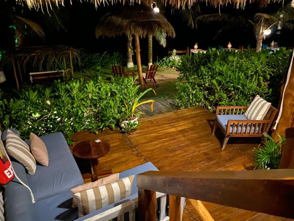 El Pez Tulum outdoor patio