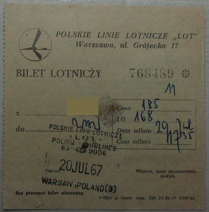 Domestic flight, flight time under an hour. Departure airport was then still dual use civilian/military.