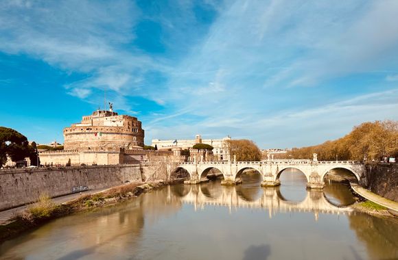 Quite a walk to famous sites, but Rome is totally walkable 