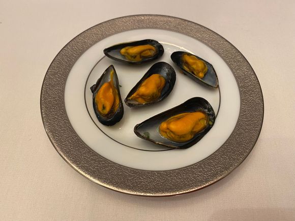 Mussels which were on the fish dish