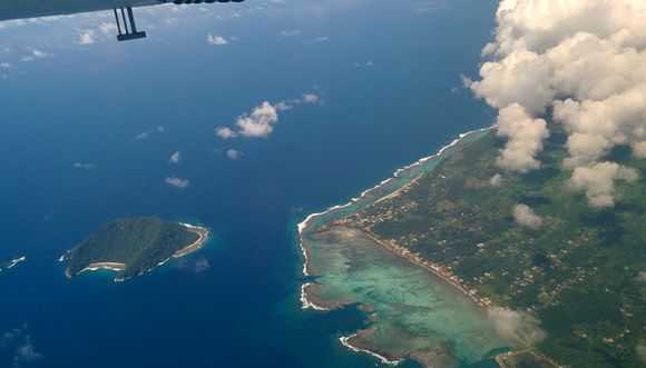 Leaving Samoa and 2018, the southwest corner of Upolu island where we'd stay in a beach fale after returning to Samoa 2 days later