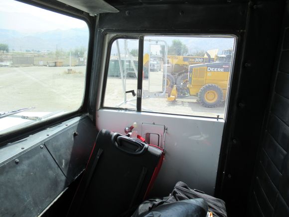 Wing window provided old school air conditioning