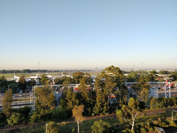 Waking up with a view...