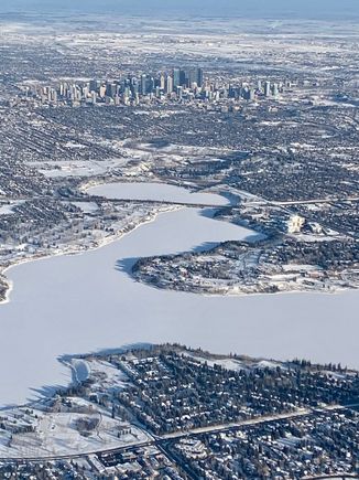 I haven’t come in YYC from this angle often. 