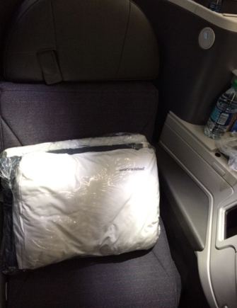Really nice package with mattress pad, blanket and pillow
