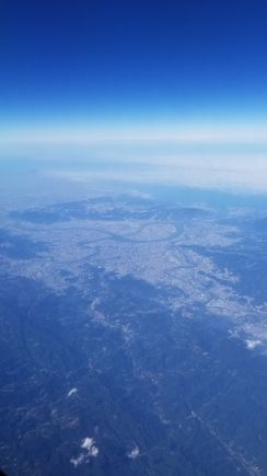 Taipei from 30,000ft