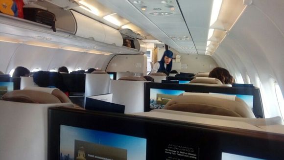 The crew were outstanding and this felt more like a First class cabin than Business class.