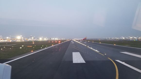 Taxiing in FRA