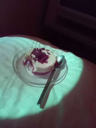 They also had a cheesecake. Why not.