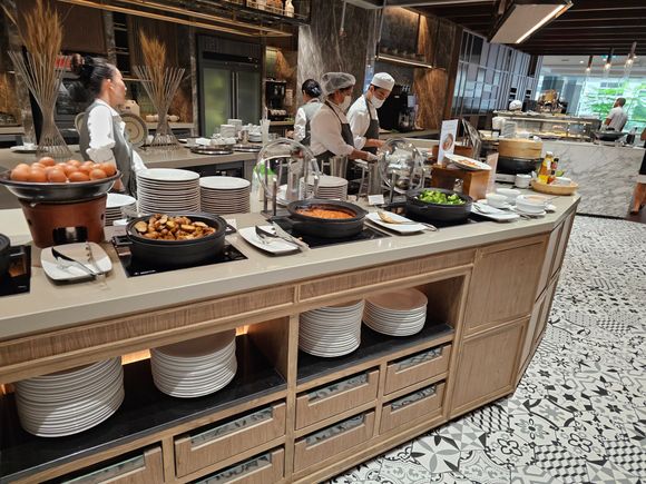 Espresso buffet breakfast