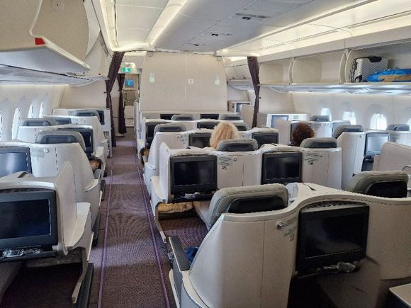 Business class cabin
