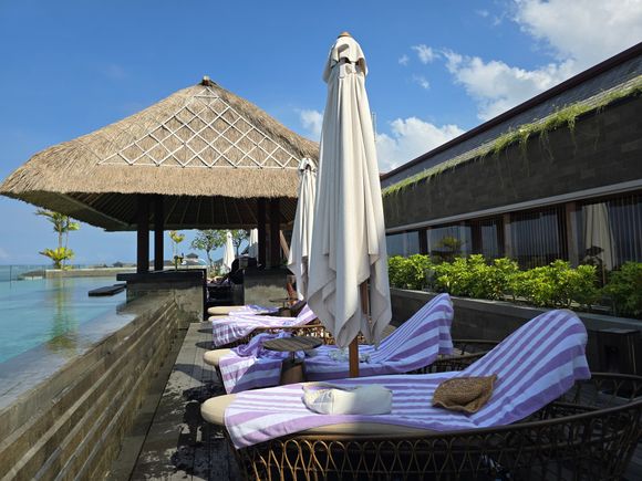 Loungers at pool (only 12)