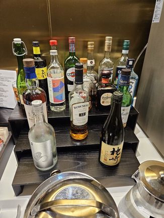 JAL First Booze