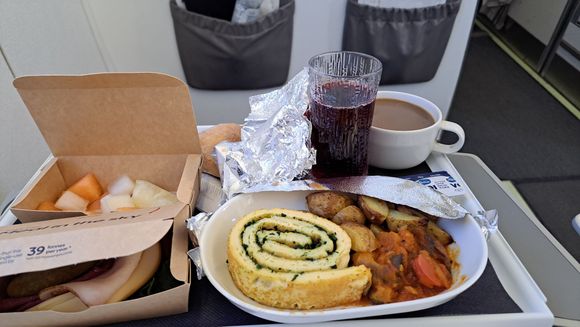 Food on E190 Oslo-Helsinki 29th April