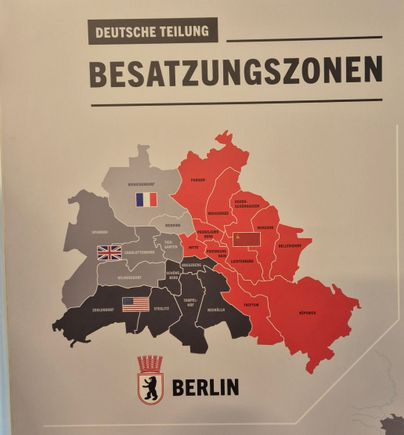 How Berlin was splitted