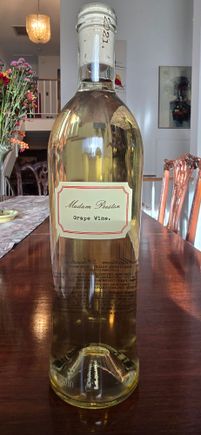 2021 vintage. We bought this at the winery a couple of years ago. It's a southern Rhone blend, Roussanne, 