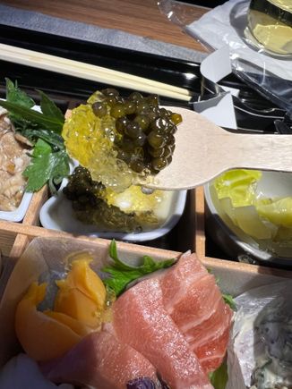 Some kinda caviar…