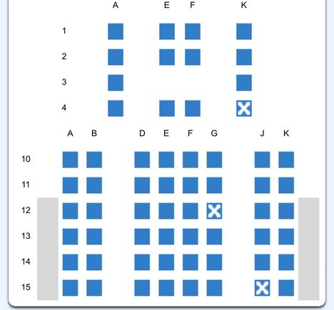 As as an update - seems totally flubbed! Our boarding passes didn’t change so I guess we’re not moving, but at least I’ll have seats I carefully picked! 