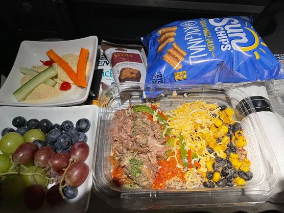 American Domestic First Class dinner returns 