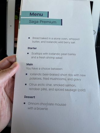 Menu KEF-SEA 