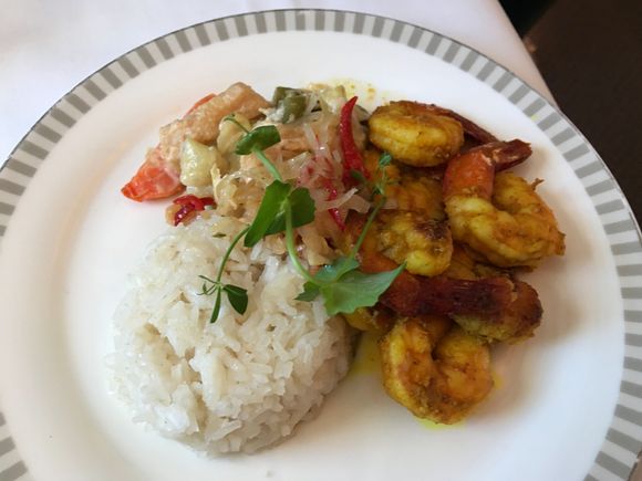 The Udang Bakar : quite tasty actually