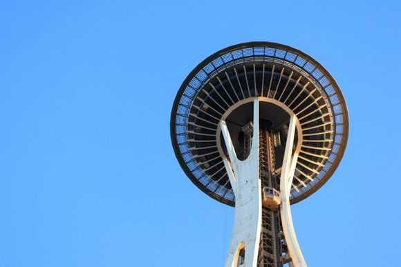 Space Needle by evening