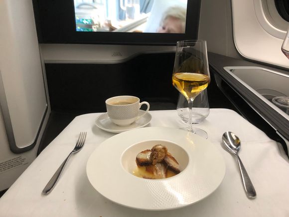 Soup/desert bowl 

I haven’t seen the pasta bowl in the heat of action but happy with what has been delivered. On my flight they had no coffee mugs loaded but the ones delivered today look great.  Now to find the Dartington glasses. 