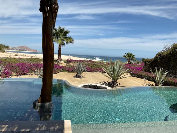 View from villa