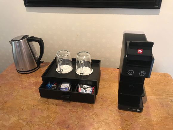 Coffee machine is fortunate not a victim of covid19