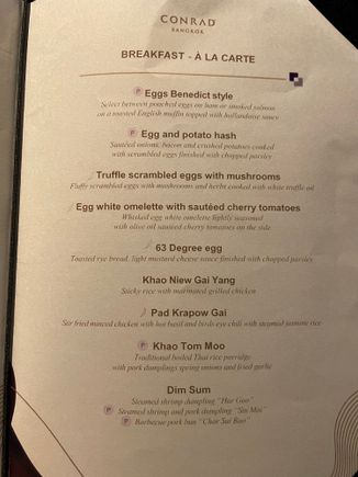 A la carry menu on top of buffet.  I could sit here for hours eating lol!