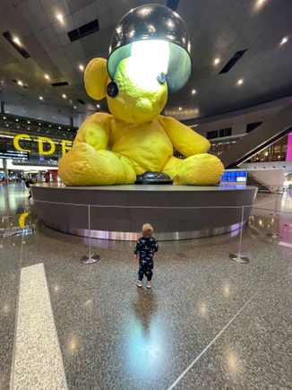 Overnight layover in Doha