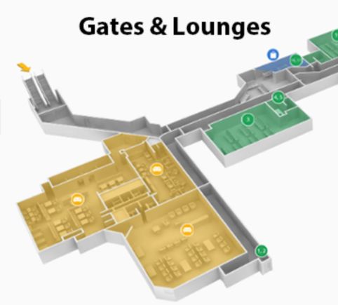 From this I found online the lounge could be a lovely space if it takes up the former BA lounge which is at the front of this picture. 
