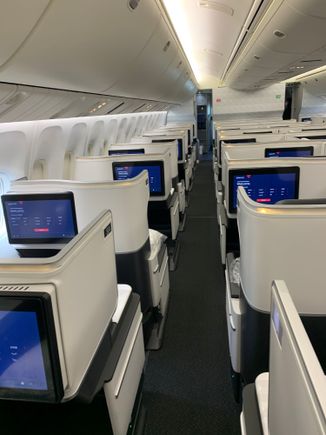 D1 cabin on the refurbished 764