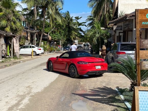 I wouldn’t want to drive that on the roads here