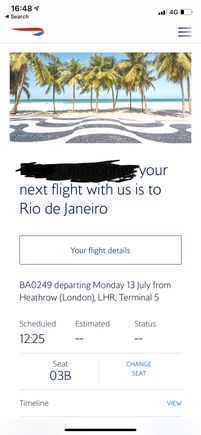 I’m hopeful I’ll still be going but I know there is a very small chance I’ll be going anywhere! 