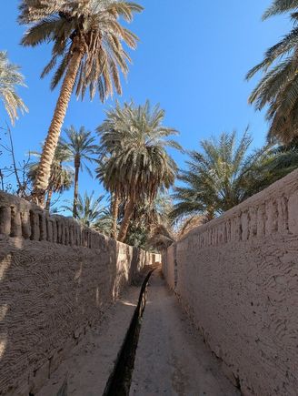 Narrow alleys of Ghadames