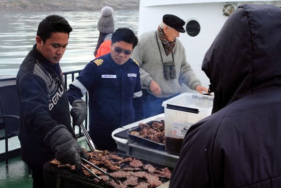 Whale barbecue