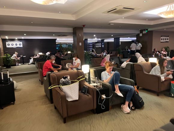Lounge seating areas