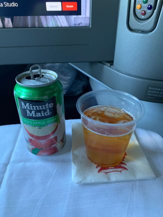 Still no glassware, all plastic