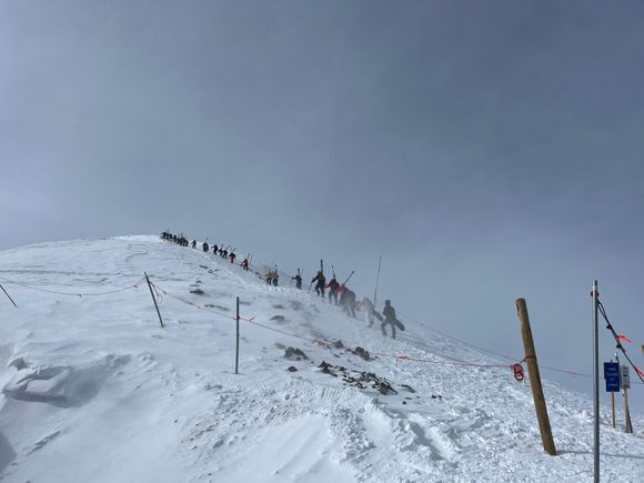 Climbing to the top