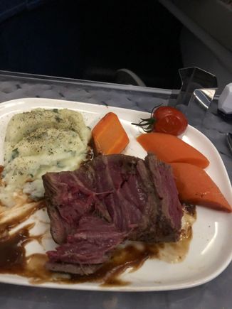 Love me some medium rare but this was cool to the touch in the center and lots of fat.